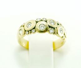 18k YG Diamond (0.40ct.) Orchard Ring