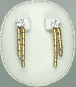 Jarretier 18k Earrings w/ Diamonds