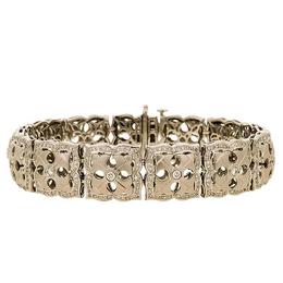 Charles Krypell 18k and Diamond Bracelet