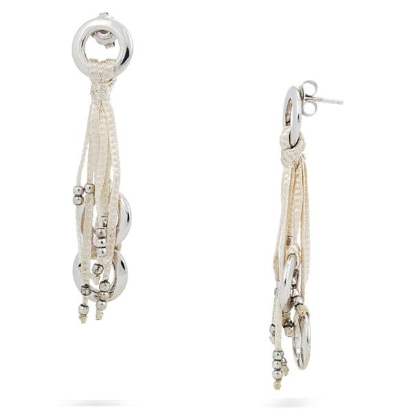 Calgaro White Sterling Silver Earrings