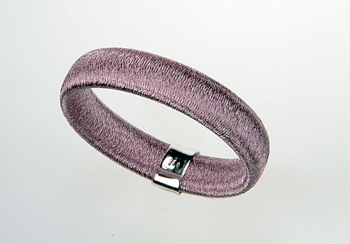 Calgaro Pink Sterling Silver Bracelet