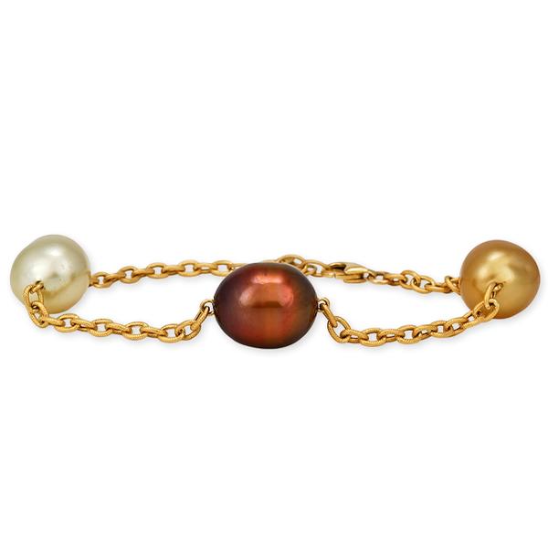 Mullti-Colored South Sea Baroque Pearl
Bracelet